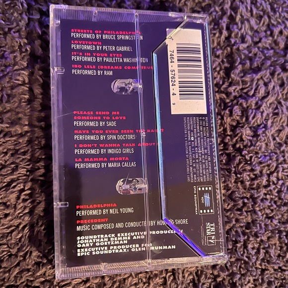 Philadelphia - Original Soundtrack Cassette - Picture 2 of 3